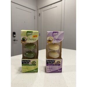 Glade Scented Oil Candles Refills Delicate Petals‎ & Orchid Oasis 3ct Sealed NIB